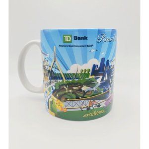 Rare One of A Kind TD Bank Promo Mug Sample Road to Legendary US Cities Mug